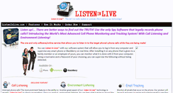 Desktop Screenshot of listeninlive.com